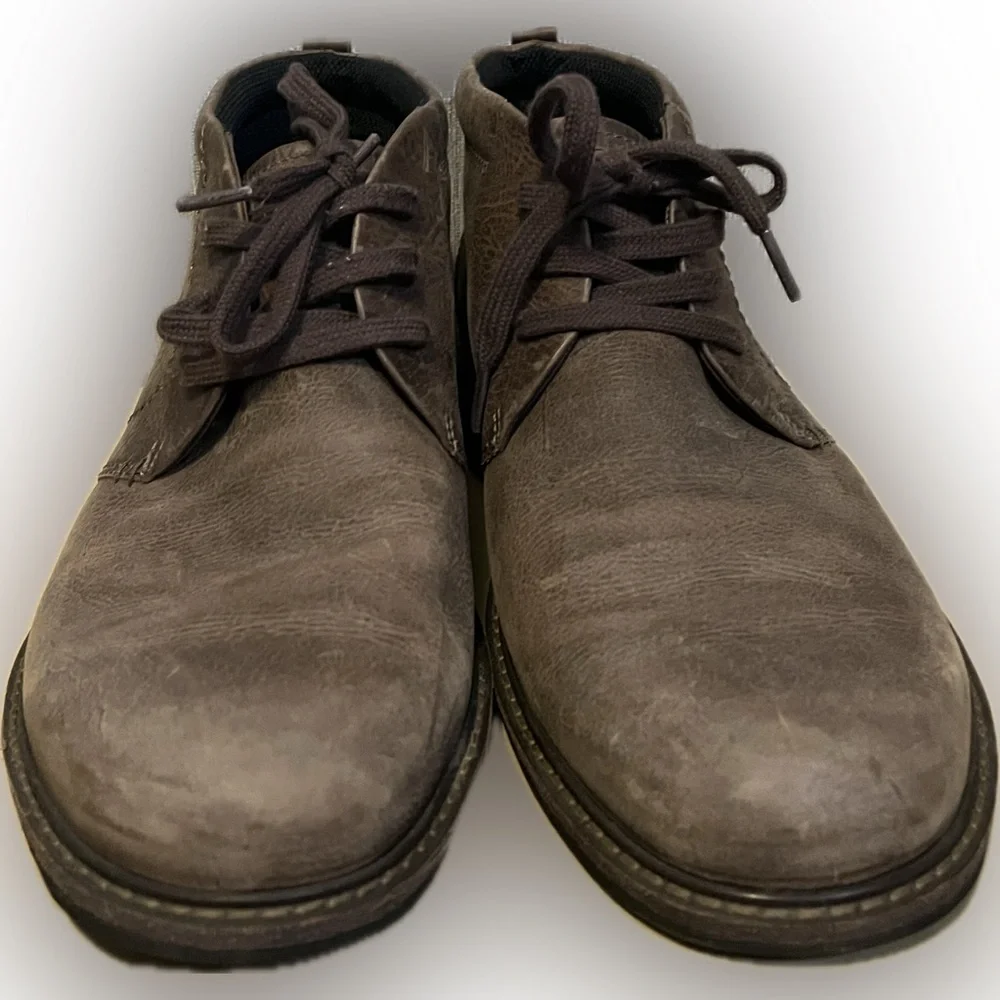 Ecco Nubuck Chukka Water Resistant Boots size 14